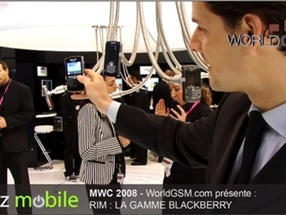 MWC 2008 RIM BLACKBERRY WORLDGSM