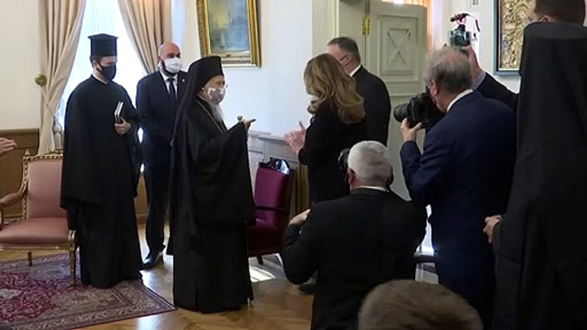 Pompeo visita autoridade religiosa turca