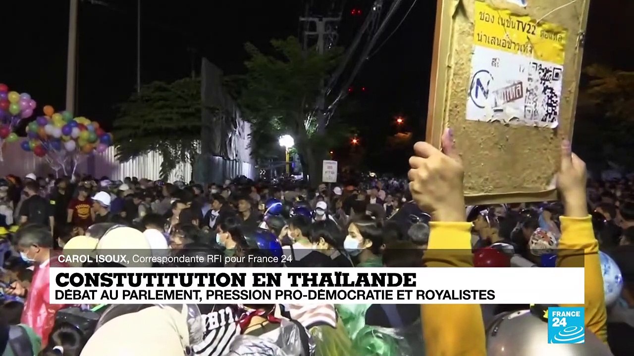 Thaïlande : canons à eau et gaz lacrymogène contre les manifestants pro-démocratie