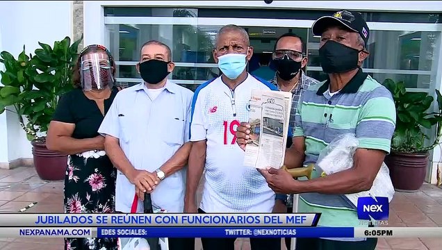 Jubilados se reúnen con funcionarios del Mef - Nex Noticias