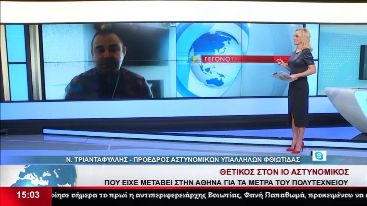 Ο Νίκος Τριανταφύλλης για τα κρούσματα κορωνοϊο...