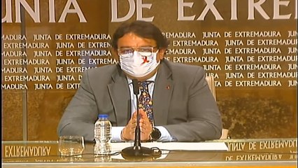 Junta valora que incidencia en Extremadura está por debajo de media nacional