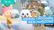 Animal Crossing New Horizons - Tráiler actualización de Invierno