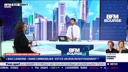Partageons nos valeurs : Immobilier "bas carbone", un segment qui séduit les investisseurs ? par Catherine Bocquet - 17/11