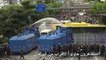الشرطة التايلاندية تستخدم خراطيم المياه لتفريق تظاهرة مؤيدة للديموقراطية