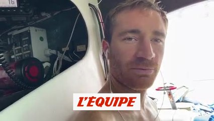 Leçon d'hygiène à bord avec Benjameux Dutreux - Voile - Vendée Globe