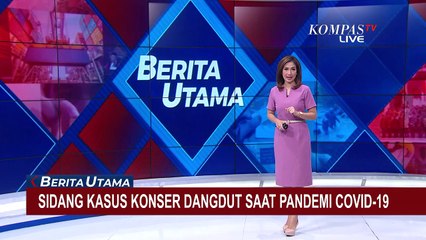 Kasus Konser Dangdut di Tengah Pandemi, Wakil Ketua DPRD Tegal Jalani Sidang Perdana