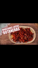 Manzanas Locas Botaneras | Cocina Delirante