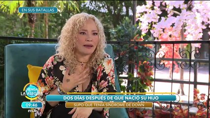 Érika Alcocer le dio un nuevo significado al amor cuando nació su segundo hijo. | Venga La Alegría