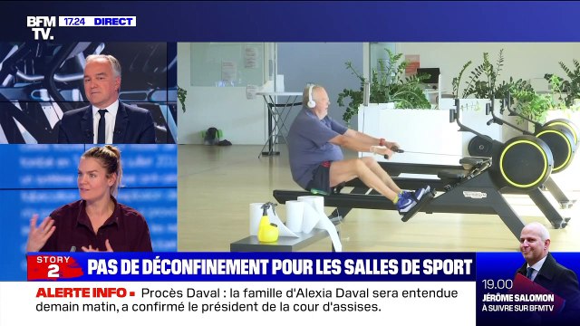 Story 2 : Pas de déconfinement pour les salles de sport - 17/11