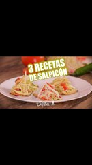 3 recetas de salpicón | Cocina Delirante