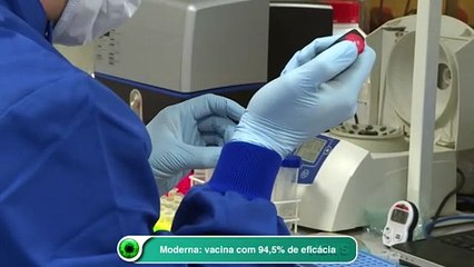 Moderna- vacina com 94,5% de eficácia