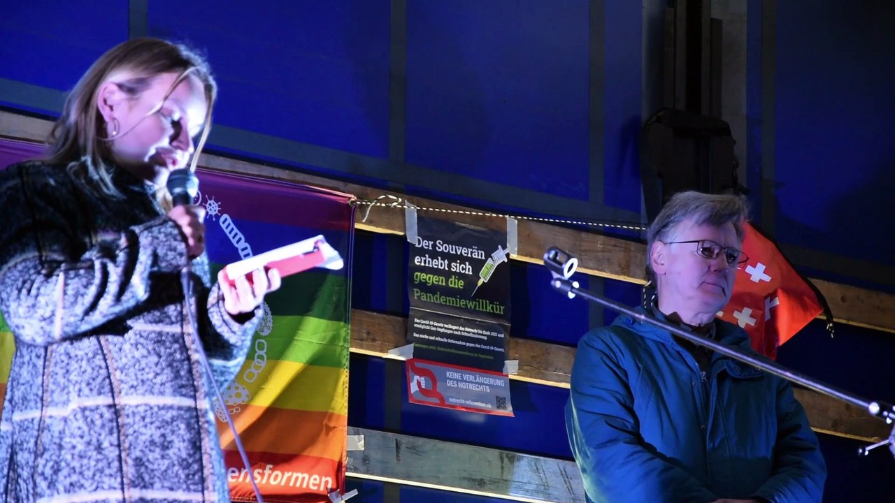 Pfarrer Lothar Mack - Demo Messeplatz #Basel - 19 - 7.11.2020