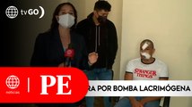 Jean Franco Cabrera joven que resultó herido en protesta del Centro de Lima | Primera Edición