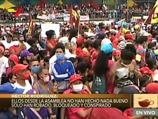 Héctor Rodríguez: El 6D volverá el pueblo a la AN, es la oportunidad de reivindicar a Chávez y Bolívar