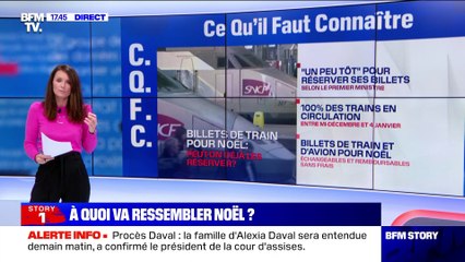 Story 3 : On peut réserver un train pour Noël, mais pourra-t-on partir ? - 17/11