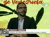 Vicepresidente de Comunicación Freddy Ñáñez: XIV Mundial de Poesía busca el deleite de los pueblos del mundo frente a la pandemia