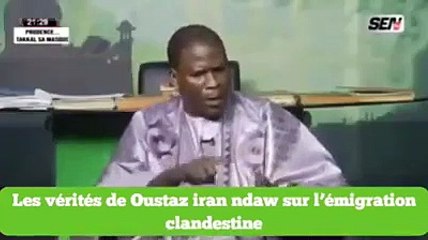 Iran Ndao dément: "L'immigration clandestine n'est pas un suicide"