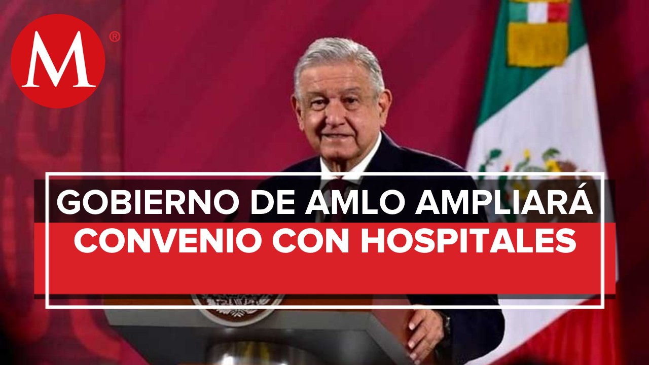 Hospitales privados atenderán a enfermos graves de covid: AMLO