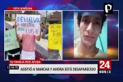 Desaparecido en marcha: familiares de Luis Fernando Araujo siguen buscándolo