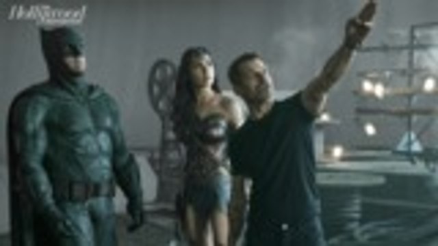 Zack Snyder Teases 'Justice League' With New Black and White Trailer | THR News
