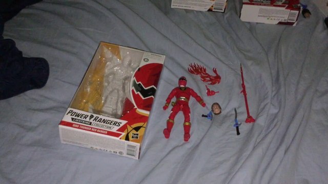 Power Rangers Lightning Collection Dino Thunder Red Ranger Unboxing/Review