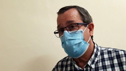 El Coordinador del Economato Social de las Hermandades del Casco Antiguo, D. Pablo Gálvez Rey