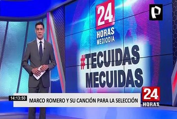 Marco Romero presenta tema para alentar a la Selección Peruana