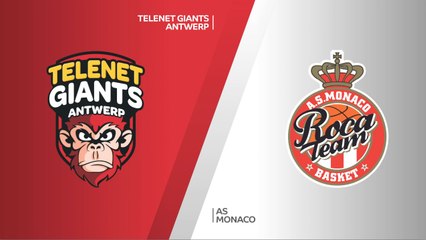 Telenet Giants Antwerp - AS Monaco Highlights | 7DAYS EuroCup, RS Round 8