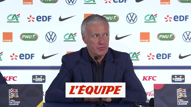 Deschamps : «Bravo à mes joueurs» - Foot - L. nations - Bleus