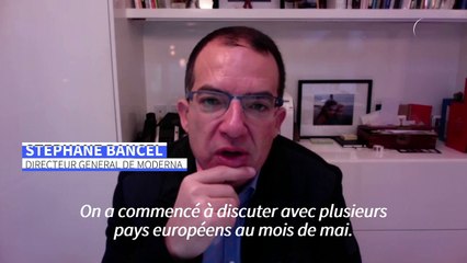 Vaccin Moderna: le retard pour signer le contrat avec l'Europe va "ralentir la livraison" indique le patron Moderna