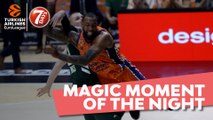 7DAYS Magic Moment of the Night: Martin Hermannsson & Derrick Williams, Valencia Basket