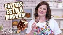 Paletas TIPO MAGNUM Caseras | Hasta la cocina | Cocina Delirante