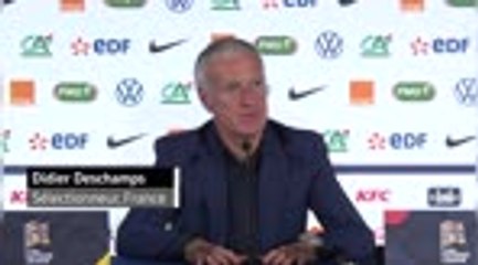 France - Deschamps :  "Un bon retour pour Mbappé"