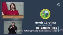 Dr. Mandy Cohen explains NC's COVID-19 red, orange and yellow county code alerts