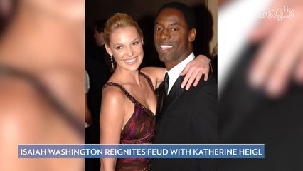 Isaiah Washington Calls Out Katherine Heigl over Grey's Anatomy Drama That Led to His 2007 Firing