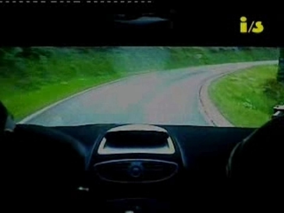 Camera embarqué rally Clio R3