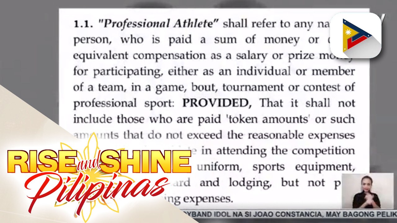 Pagkakaiba ng amateur at professional leagues, binigyang linaw ng GAB at PSC