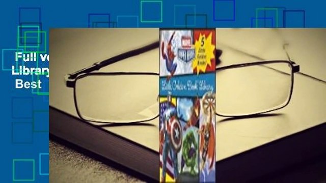 Full version Marvel Little Golden Book Library (Marvel Super Heroes) (Marvel Heroes) Best
