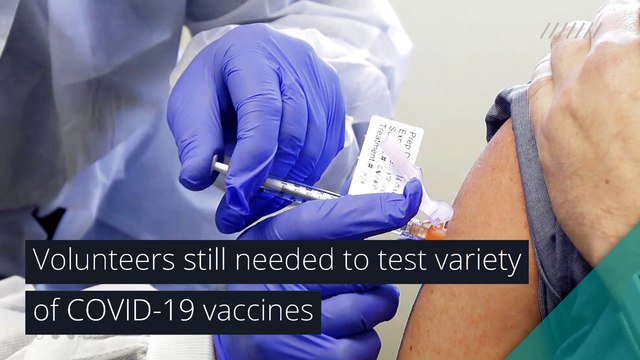 Volunteers still needed to test variety of COVID-19 vaccines, and other top stories in health from November 18, 2020.