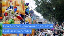 New Orleans: Coronavirus nixes Mardi Gras-season parades, and other top stories in US news from November 18, 2020.