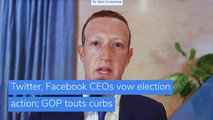 Twitter, Facebook CEOs vow election action; GOP touts curbs, and other top stories in business from November 18, 2020.