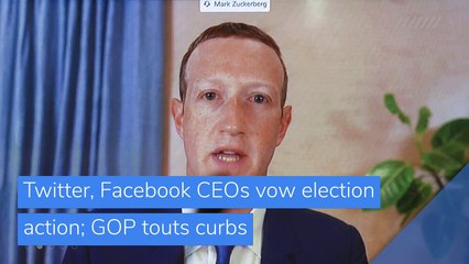 Twitter, Facebook CEOs vow election action; GOP touts curbs, and other top stories in business from November 18, 2020.