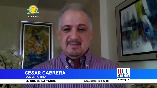 Cesar Cabrera comenta discurso del presidente Luis Abinader sobre sus 100 días de gobierno