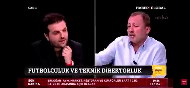 Sergen Yalçın: Sokağa çıkma yasağı saat 8'de başlıyor, bizim maçlar saat 7'de başlıyor; ilk yarıyı oynayıp bırakacağız galiba