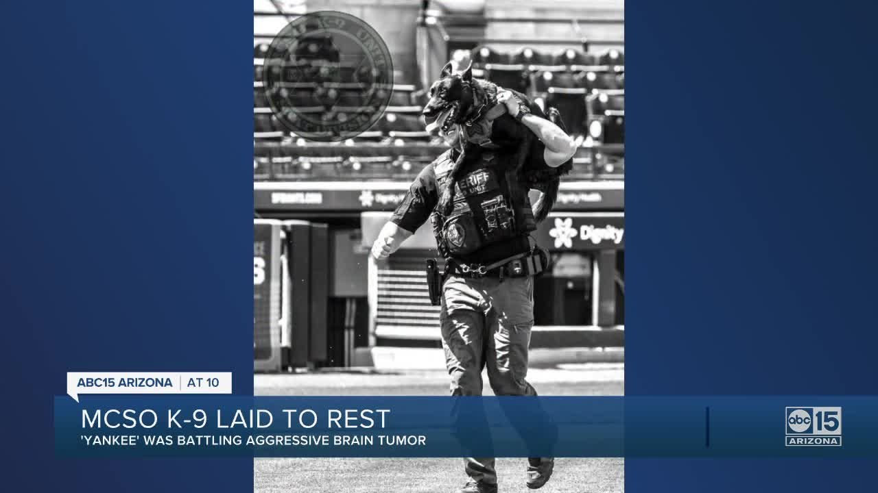 MCSO K-9 laid to rest