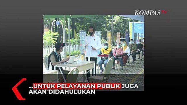 Presiden Jokowi Beberkan Prioritas Vaksin Untuk,,,