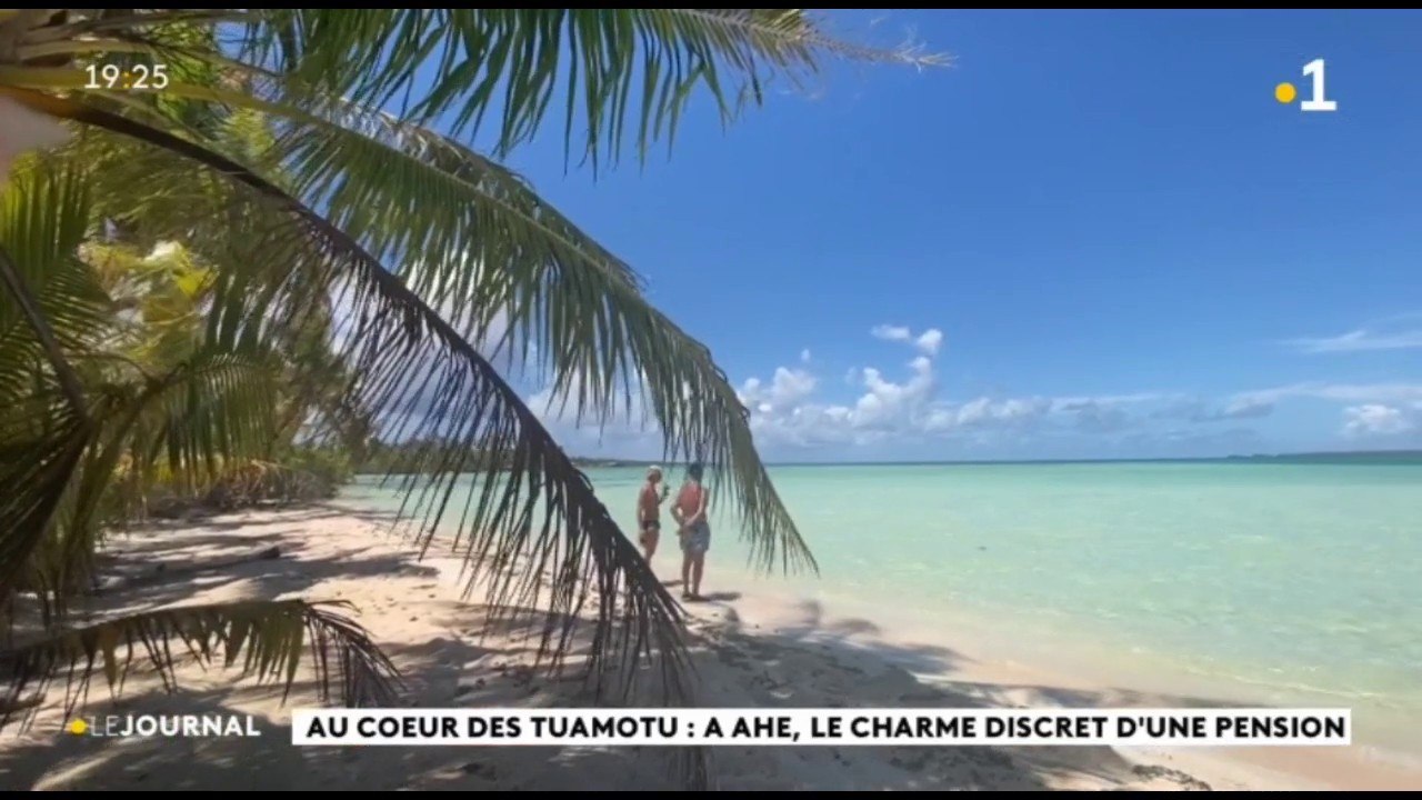 Au coeur des Tuamotu : a Ahe, le charme discret d'une pension.