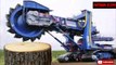 Extremely powerful biggest wood crusher | Most statisfying fastest tree moval machines process