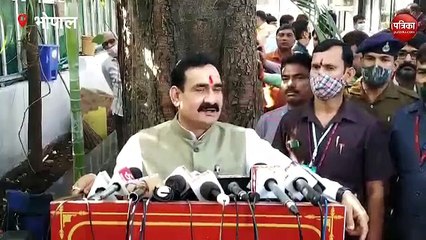 VIDEO: कांग्रेस में सिर्फ नेता बचे है कार्यकर्ता गायब - नरोत्तम  मिश्रा